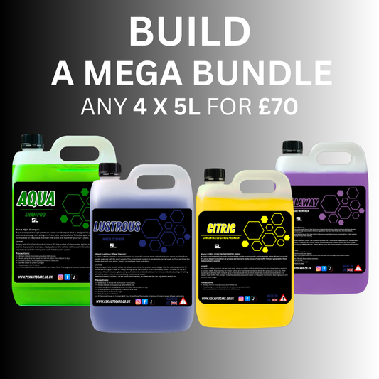 Any 4 x 5 Litres for £70.00