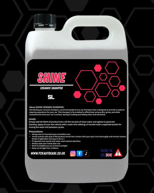 SHINE-CERAMIC SHAMPOO (5L)