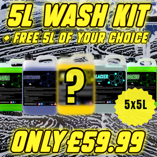 5 LITRE WASH KIT + FREE 5 LITRE OF YOUR CHOICE