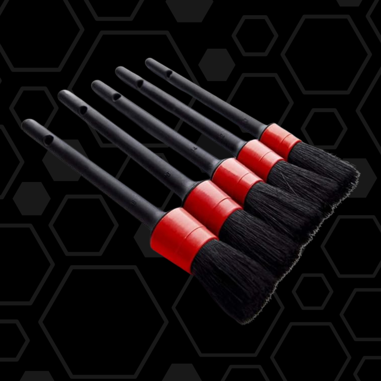 Auto Detailing Brush Set 5pcs