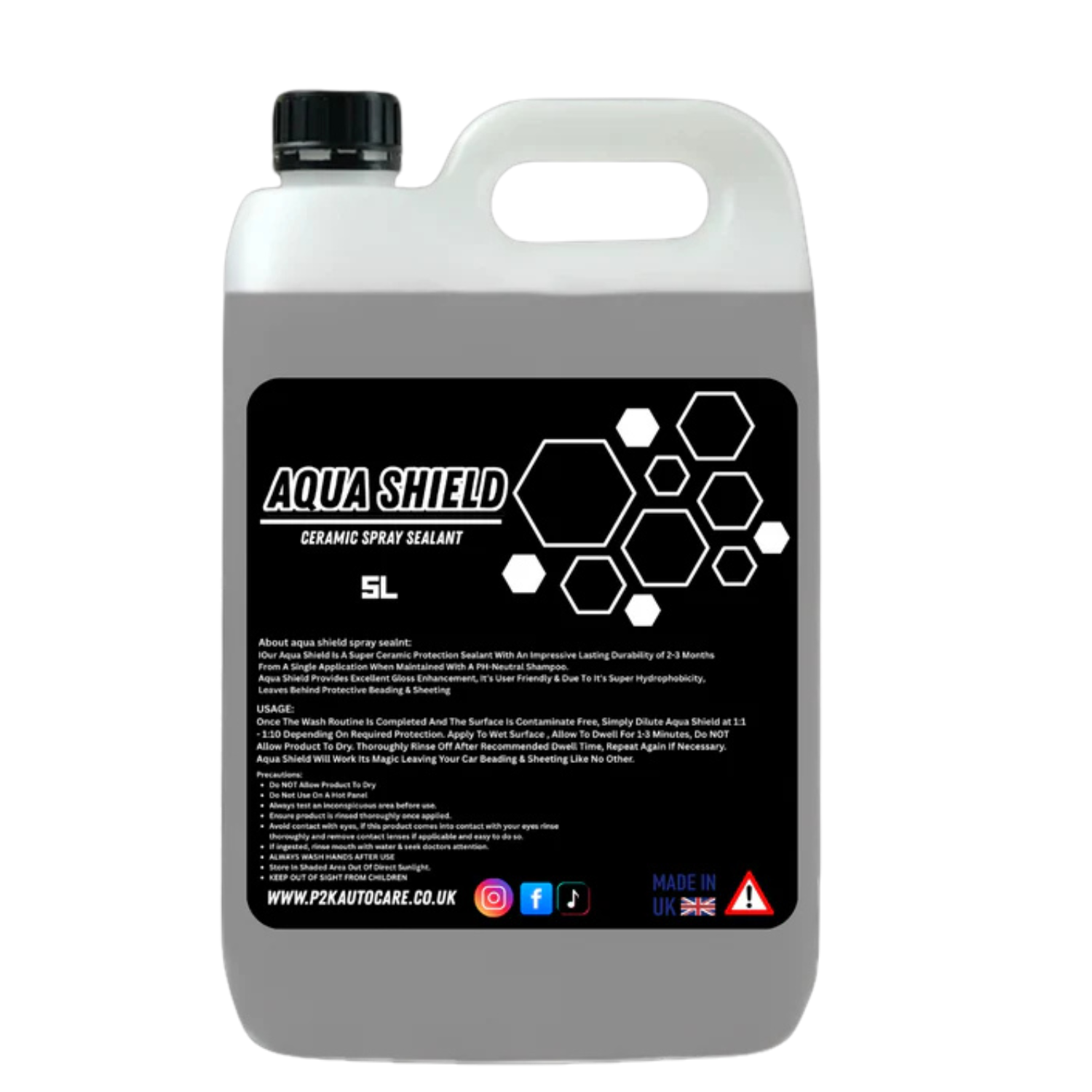 Aqua Shield - Ceramic Spray Sealant (5L)