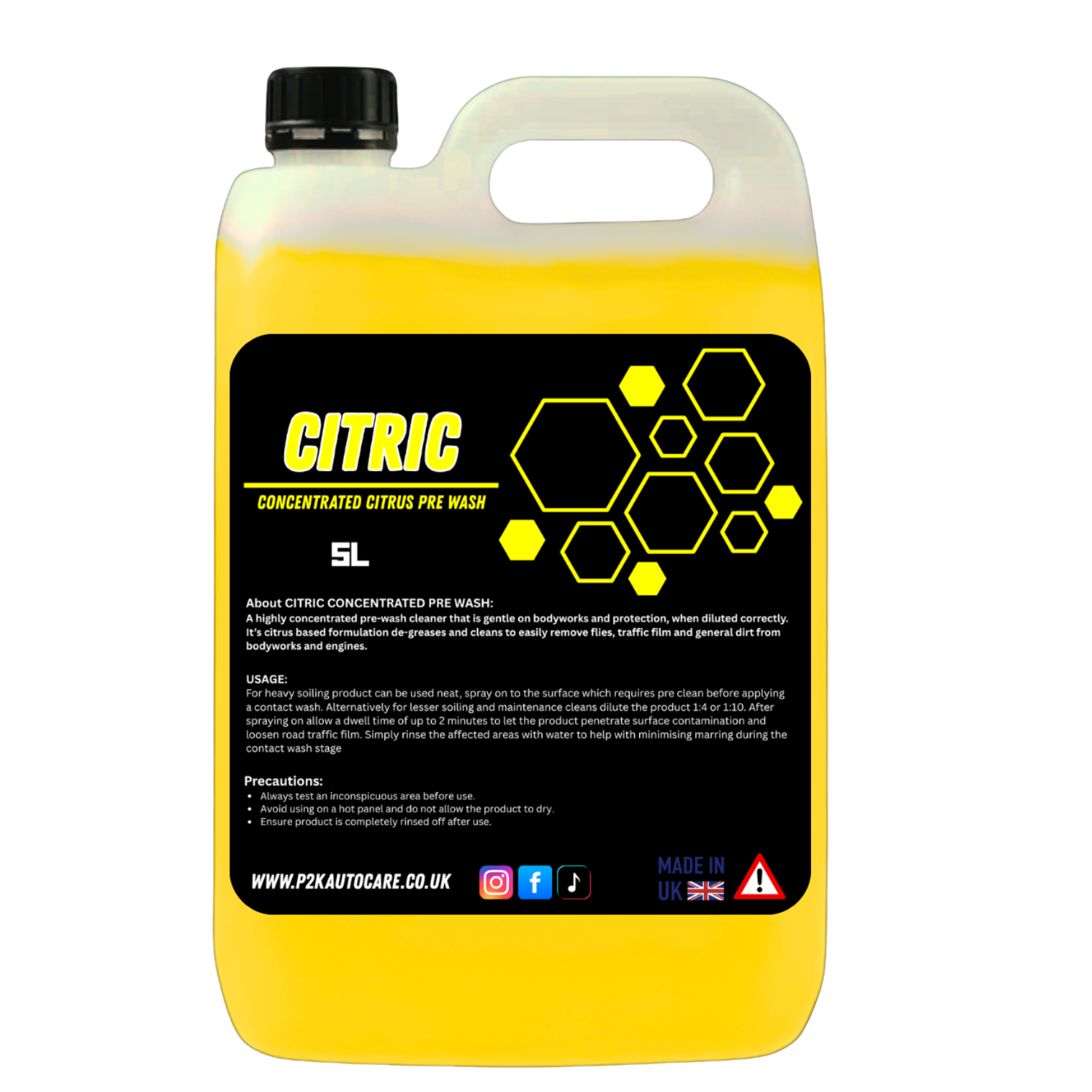 CITRIC-PRE WASH (5L)