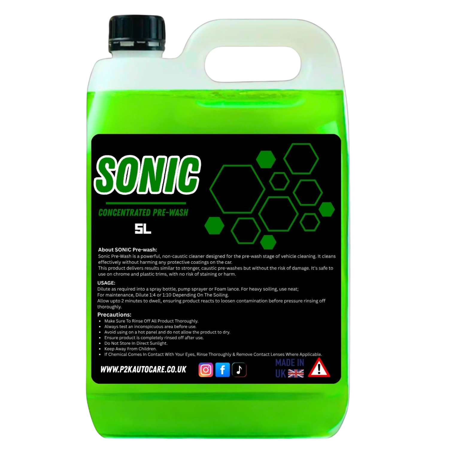 Sonic-Pre Wash (1Litre) For £5